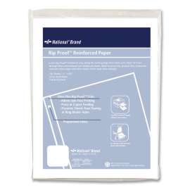 Rip Proof Reinforced Filler Paper, 3-Hole, 8.5 x 11, Narrow Rule, 100/Pack