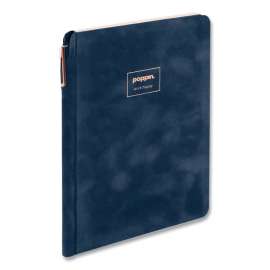 Velvet Sidekick Professional Notebook, 1 Subject, Wide/Legal Rule, Storm Blue Cover, 8.25 x 6.25, 80 Sheets