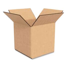 Fixed-Depth Shipping Boxes, 275 lb Mullen Rated, Regular Slotted Container (RSC), 6" x 6" x 6", Brown Kraft, 25/Bundle