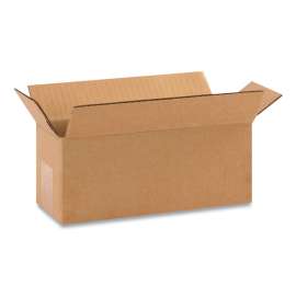 Fixed-Depth Shipping Boxes, 200 lb Mullen Rated, Regular Slotted Container (RSC), 6" x 26" x 6", Brown Kraft, 25/Bundle
