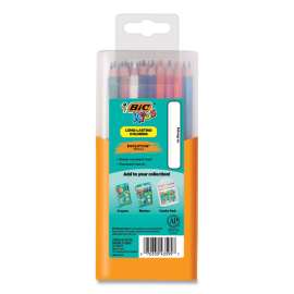 #2 Pencil Xtra Fun, HB (#2), Black Lead, Assorted Barrel Colors, 18/Pack