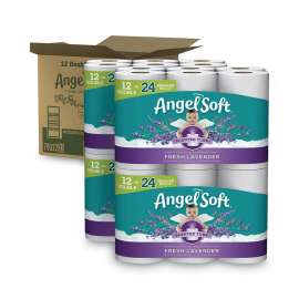 Double-Roll Bathroom Tissue, Septic Safe, 2-Ply, 214 Sheets/Roll, White, 24/Pack