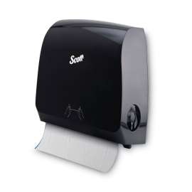 Control Slimroll Manual Towel Dispenser, 12.65 x 7.18 x 13.02, Black