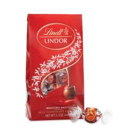 Lindor Milk Chocolate Truffles, 3.5 oz Bag, Delivered in 1-4 Business Days