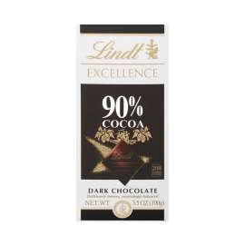 Excellence 90% Cocoa Bar, 3.5 oz Bar, 12 Count, Delivered in 1-4 Business Days