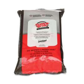 Stainless Steel Hood Degreaser Wipes, 9 x 12, Unscented, 30 Wipes/Pack, 6 Packs/Carton