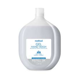 Gel Hand Wash Refill Tub, Fragrance-Free, 34 oz Tub