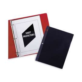 Traditional Polypropylene Sheet Protectors, Standard Weight, 11 x 8.5, 50/Box