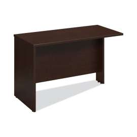 Series C Collection 48W Return Bridge, 47.75w x 23.38d x 29.78h, Mocha Cherry/Graphite Gray