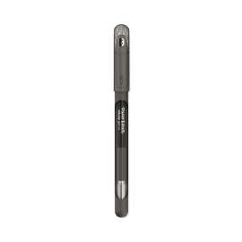 InkJoy Gel Pen, Stick, Fine 0.5 mm, Black Ink, Black Barrel, Dozen