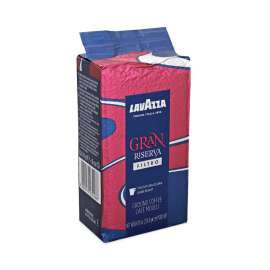 Gran Riserva Ground Coffee, Dark and Bold, 8 oz Bag, 20/Carton
