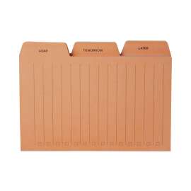 Planner Tabs Adhesive Notes, 3-Tab Sets, Checklist Format, 3" x 4", Peach, 90 Sheets/Set, 3 Sets/Pack