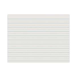 Alternate Dotted Newsprint Paper, 3/4" Two-Sided Long Rule, 8.5 x 11, 500/Pack