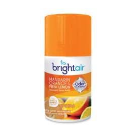 Automatic Spray Air Freshener Refill, Mandarin Orange and Fresh Lemon, 6.17 oz Aerosol Spray  6/Carton