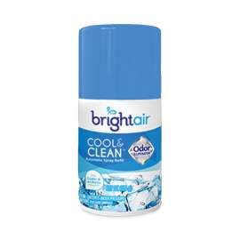Automatic Spray Air Freshener Refill, Cool and Clean, 6.17 oz Aerosol Spray, 6/Carton
