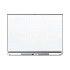 Prestige 2 Magnetic Total Erase Whiteboard, 72 x 48, White Surface, Graphite Aluminum/Plastic Frame