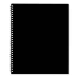Enterprise Spanish Language Weekly/Monthly Planner, Enterprise Formatting, 11 x 8.5, Black Cover, 12-Month (Jan to Dec): 2023
