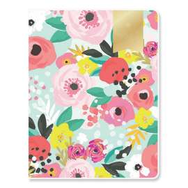 Day Designer "Secret Garden Mint" Bookbound Monthly Notes Planner, 11 x 8.5, 12-Month (Jan-Dec): 2023