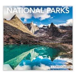 National Parks Wall Calendar, Spectacular Scenery Photography, White/Multicolor Sheets, 12-Month (Jan to Dec): 2023