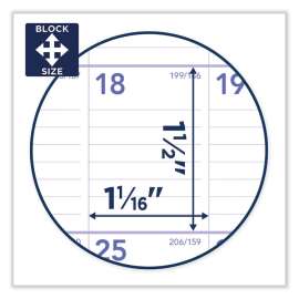 My Month Loose-Leaf Monthly Planner Refill, Desk Size 4, 8.5 x 5.5, White/Gray/Dark Red Sheets, 12-Month (Jan to Dec): 2023