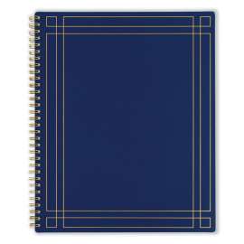Simplified Planner by Emily Ley: Weekly/Monthly Book, 11 x 8.5, Navy Blue/Gold Cover, 12-Month (Jan-Dec): 2023