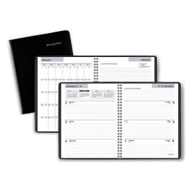 DayMinder Executive Weekly/Monthly Planner, 8.75 x 7, Black Cover, 12-Month (Jan to Dec): 2023