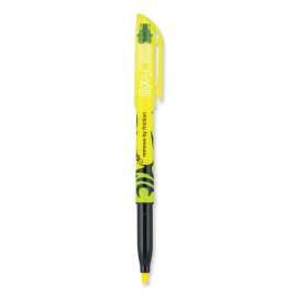 FriXion Light Erasable Highlighter, Chisel Tip, Yellow, Dozen