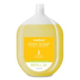 Dish Soap Refill Tub, Lemon Mint Scent, 54 oz Tub