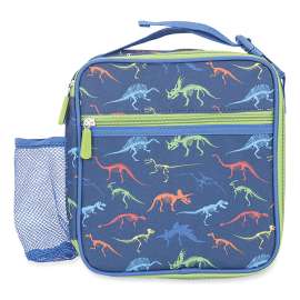 Lunch Bag, 600 Denier Polyester, 7.9 x 3.6 x 8.5, Dino Bones