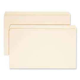 Manila File Folders, Straight Tabs, Legal Size, 0.75" Expansion, Manila, 100/Box
