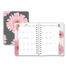 Pink Ribbon Essential Daily Appointment Book, Pink Ribbon Artwork, 8 x 5, Pink Cover, 12-Month (Jan to Dec): 2023