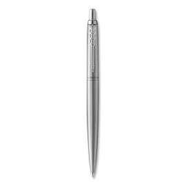 Jotter XL Retractable Ballpoint Pen, Medium Point, Blue Ink, Stainless Steel Barrel