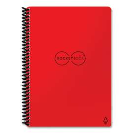 Core Smart Notebook, Dotted Rule, Red Cover, (18) 8.8 x 6 Sheets