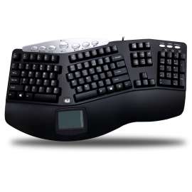 Adesso Tru-Form PCK-308UB Pro Contoured Ergonomic Keyboard