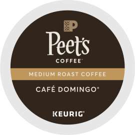 Peet's Coffee K-Cup Cafe Domingo Coffee, Medium