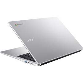Acer Chromebook 315 CB315-4HT CB315-4HT-C72W 15.6" Touchscreen Chromebook - Full HD - 1920 x 1080 - Intel Celeron N5100 Quad-core (4 Core) 1.10 GHz - 4 GB Total RAM - 32 GB Flash Memory - Pure Silver - ChromeOS - Intel UHD Graphics - In-plane Switch