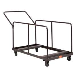 NPS - Powder-Coated Steel 10 Folding Table Vertical Storage Dolly for Round & Rectangular Tables
