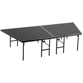NPS - Black Carpet Stage Pie for 96"L x 48"W x 24"H Stage