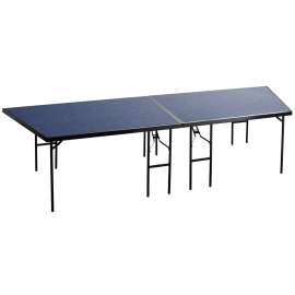 NPS - Blue Carpet Stage Pie for 96"L x 48"W x 32"H Stage