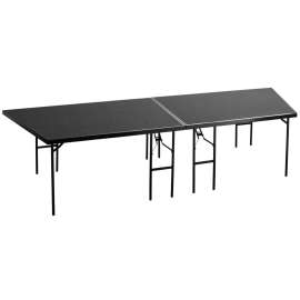 NPS - Black Carpet Stage Pie for 96"L x 48"W x 32"H Stage