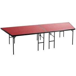 NPS - Red Carpet Stage Pie for 96"L x 48"W x 32"H Stage