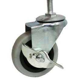 NPS - Black Plastic Casters for Fixed Height & Steel Frame Science Tables (Pack of 4)