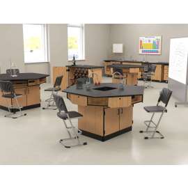 NPS - 6600 Series Black Plastic Seat 24" Elephant Z-Stool with Backrest and Chrome Steel Frame