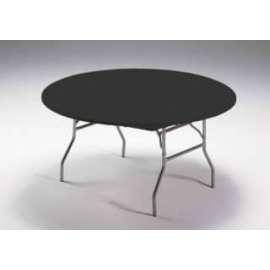 60" BLK RND Table Cover