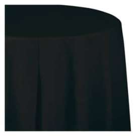 14'BLK Plas Table Skirt