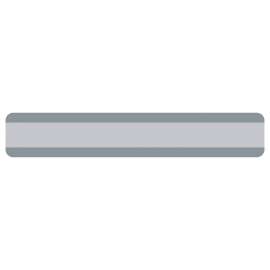 Double Wide Sentence Strip Reading Guide, 1-1/4" x 7-1/4", Gray