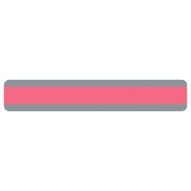 Double Wide Sentence Strip Reading Guide, 1-1/4" x 7-1/4", Rose