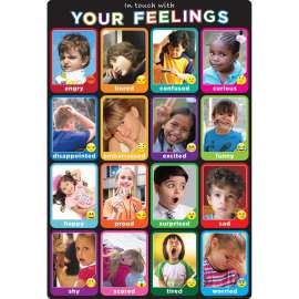 Smart Poly® Chart Emotions Photographs, 13" x 19"