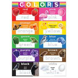 Smart Poly® PosterMat Pals Space Savers, 13" x 9-1/2", Colors