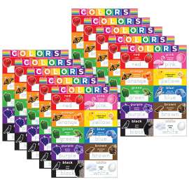 Smart Poly® PosterMat Pals Space Savers, 13" x 9-1/2", Colors, Pack of 10